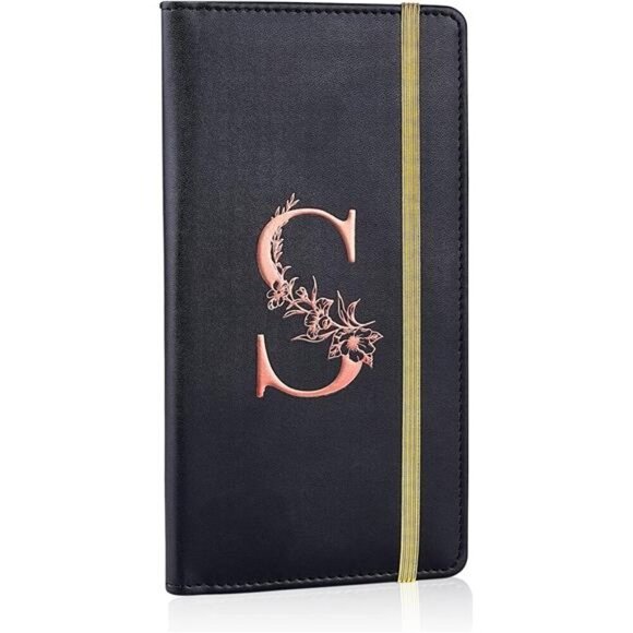 Checkbook Covers for Personal Checkbook Black S - Picture 1 of 6